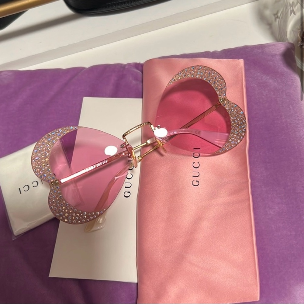 Gucci Butterfly Glasses